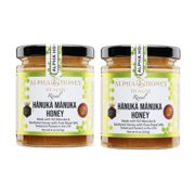 Sale: 100% Manuka & Organic Honey with Royal Jelly, 2 Jar Discount for Energy and Wellness Boost
