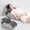 Gray, variant on Adjustable Wedge Pillow Set for Bed & Sofa, Couples Pillow Pregnancy Pillow,Reading Pillow with Lumbar Cushion, Post Surgery Recovery, Acid Reflux Relief, Ergonomic Design, Removable Cover
