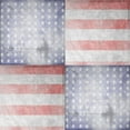 thumbnail image 2 of LightBoxJournal 12x12 Black Ornate Wood Framed with Double Matting Museum Art Print Titled - American Born Free Sign Collection V12, 2 of 4