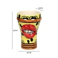 thumbnail image 4 of Pemberly Row Transitional 'Flirty' Ceramic Glasses - Set of 4, 4 of 4