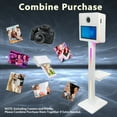 thumbnail image 2 of WideMeet 15.6inch Touch Screen Selfie Photobooth Machine with RGB Light for Wedding Event Party, 2 of 7