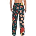 thumbnail image 3 of Bingfone Berries And Flowers Mens All Over Print Sleep Pajama Pants-X-Large, 3 of 9