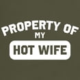 thumbnail image 3 of CafePress - Property Of My Hot Wife Dark T Shirt - Men's Classic Graphic Cotton T-Shirt, 3 of 4