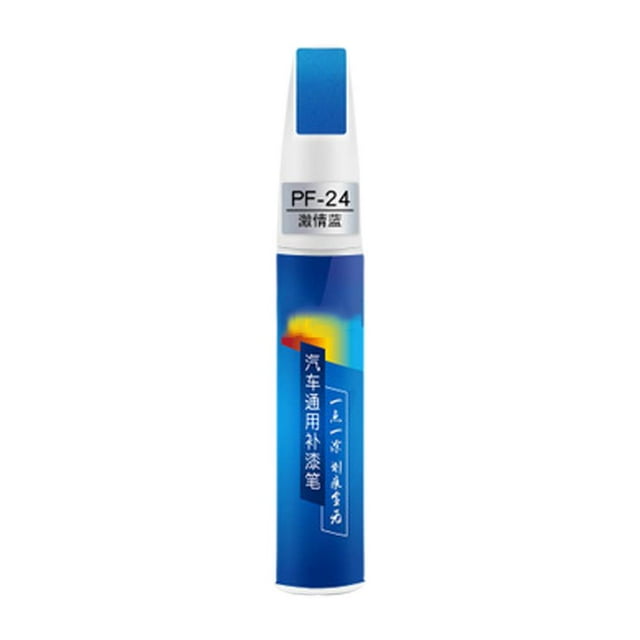 Generic Brand Car Touch-Up Paint Pen Kit, Auto Scratch Repair Brush Applicator, Clear Coat Remover Tool for Minor Scratches & Chips, 12ml, Multiple Colors