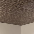 thumbnail image 2 of FASÄDE Traditional Style/Pattern 1 Decorative Vinyl 2ft x 2ft Lay in Ceiling Panel in Bermuda Bronze (5 Pack), 2 of 5