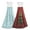 Pattern Of Snowflakes Origami Tree, variant on Different Design 2pcs Loop Hanging Bathroom Kitchen Hand Towel Red Green White Plaid Red Green Tartan Plaid