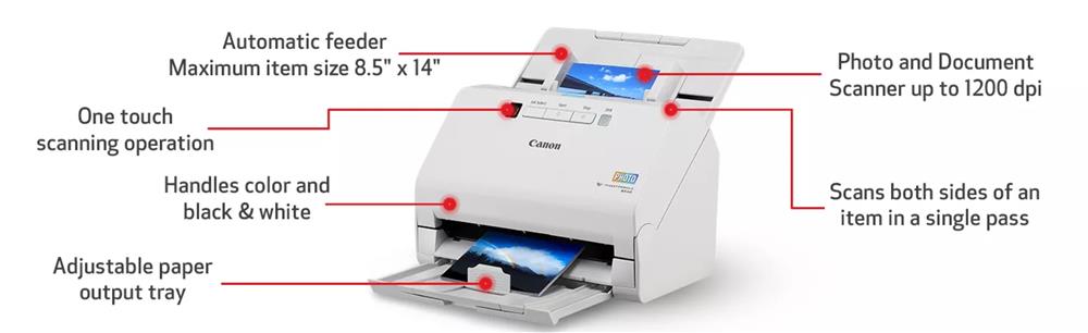 Canon imageFORMULA RS40 Photo and Document Scanner photo 2