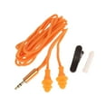 thumbnail image 3 of Milaget Ear Plug Headphones Corded Earplug Work Earbuds for Working Concert Sleeping yellow 100cm, 3 of 9