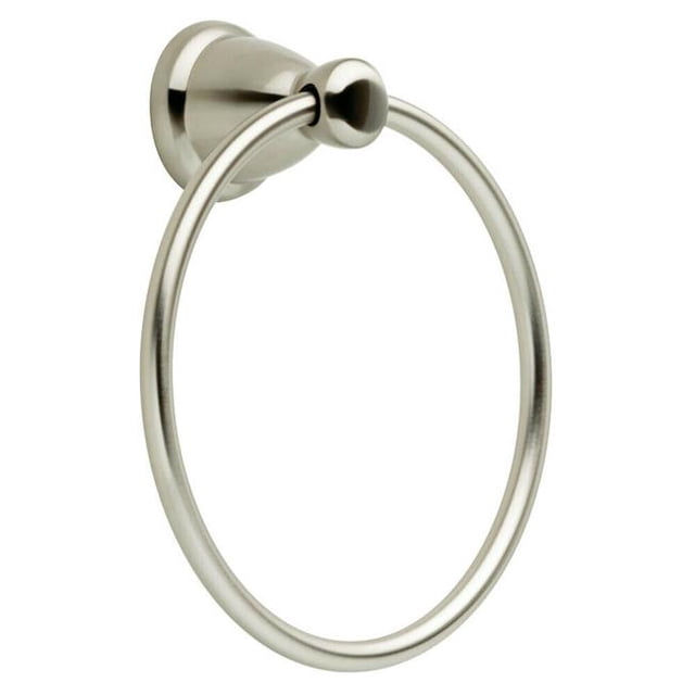 7.25 in. Kinla Collection Towel Ring, Satin Nickel