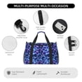 thumbnail image 4 of Balery Blue Lightning1 Bolsa de Gimnasio para Mujeres, Bolsa de Viaje con Bolsillo Húmedo, Bolsa de Fin de Semana para Mujeres, Bolsa de Viaje Resistente al Agua, 4 of 7
