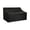 Black, variant on Lignoak Heavy Duty Patio Chair Cover, Waterproof Uv Resistant Windproof, Drawstring Garden Furniture Protector For Sofa Couch Armchair Beige 98X89X79Cm