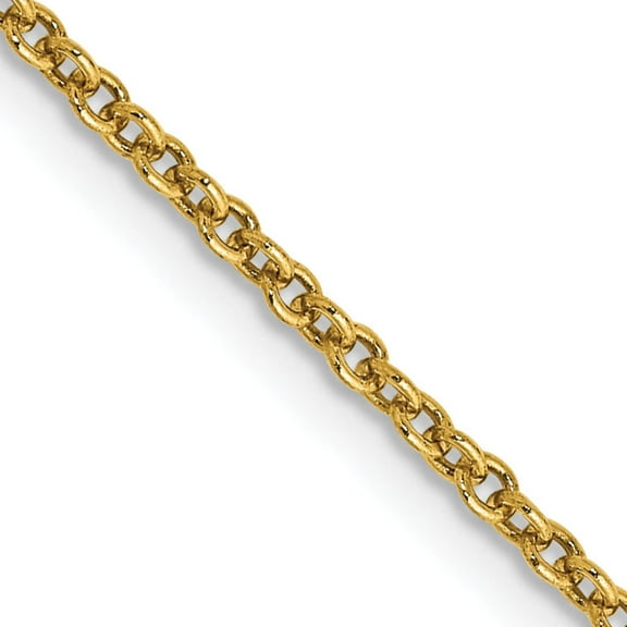 Primal Gold 14 Karat Yellow Gold 1.6mm Cable Chain