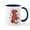 White/Navy Inside, variant on CafePress - Trex Indoor Rock Climbing Mugs - 11 oz Ceramic Mug - Novelty Coffee Tea Cup