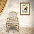 thumbnail image 3 of Gesmar, Charles 11x14 Gold Ornate Wood Framed with Double Matting Museum Art Print Titled - Mistinguett - Casino de Paris, 1922, 3 of 4