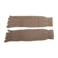 thumbnail image 4 of Unique Bargains 1 Pair Five Toe Socks Soft Thickening Warmth Socks for Women  Khaki, 4 of 6