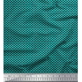thumbnail image 1 of Soimoi Poly Georgette Fabric Bell Christmas Printed Craft Fabric by The Yard 42 Inch Wide, 1 of 3