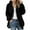 #A04-Black, variant on Girls Fleece Jacket Size 10-12 Full Zip Up Sherpa Girls Coat Fleece Hooded Teddy Hoodie for Girls Winter Warm Fuzzy Pullover for Girls with Pockets,7-8Y,Black