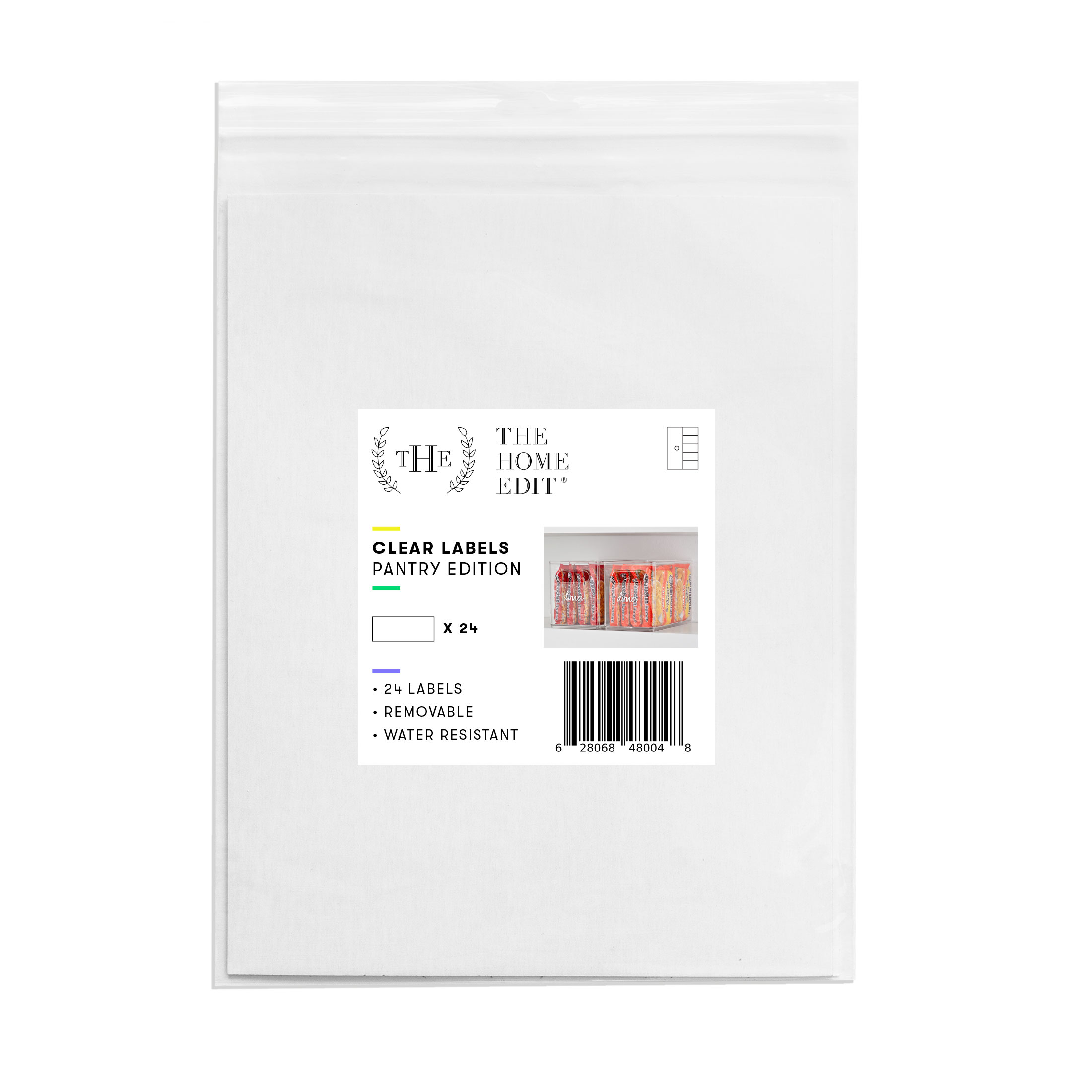 The Home Edit Clear Pantry Labels, Pack of 24 - image 2 of 7