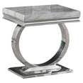 thumbnail image 1 of Lexington Square Faux Marble End Table, 1 of 2