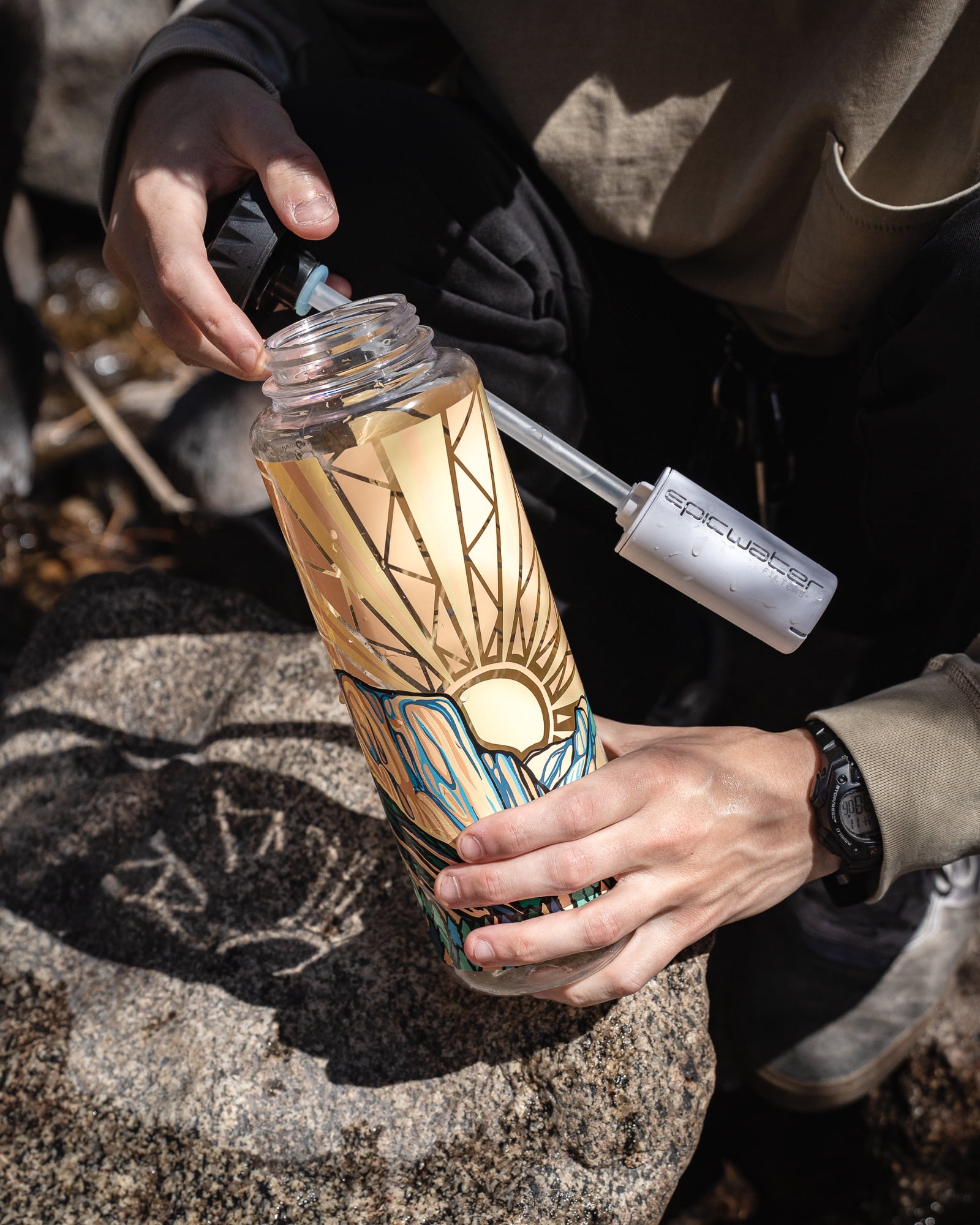 Epic Water Filters Bottle 48oz - Honnold Foundation