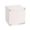 thumbnail image 2 of Caja Cable Caja De Conexiones Adaptable ABS Plástico IP65 Impermeable Al Aire Libre 4.92 X4.92 X3.94inch Sunnimix Caja de conexiones a prueba de agua, 2 of 8