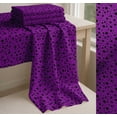 thumbnail image 6 of Soimoi Purple Cotton Poplin Fabric Black Dots Print Fabric by the Yard 42 Inch Wide, 6 of 7