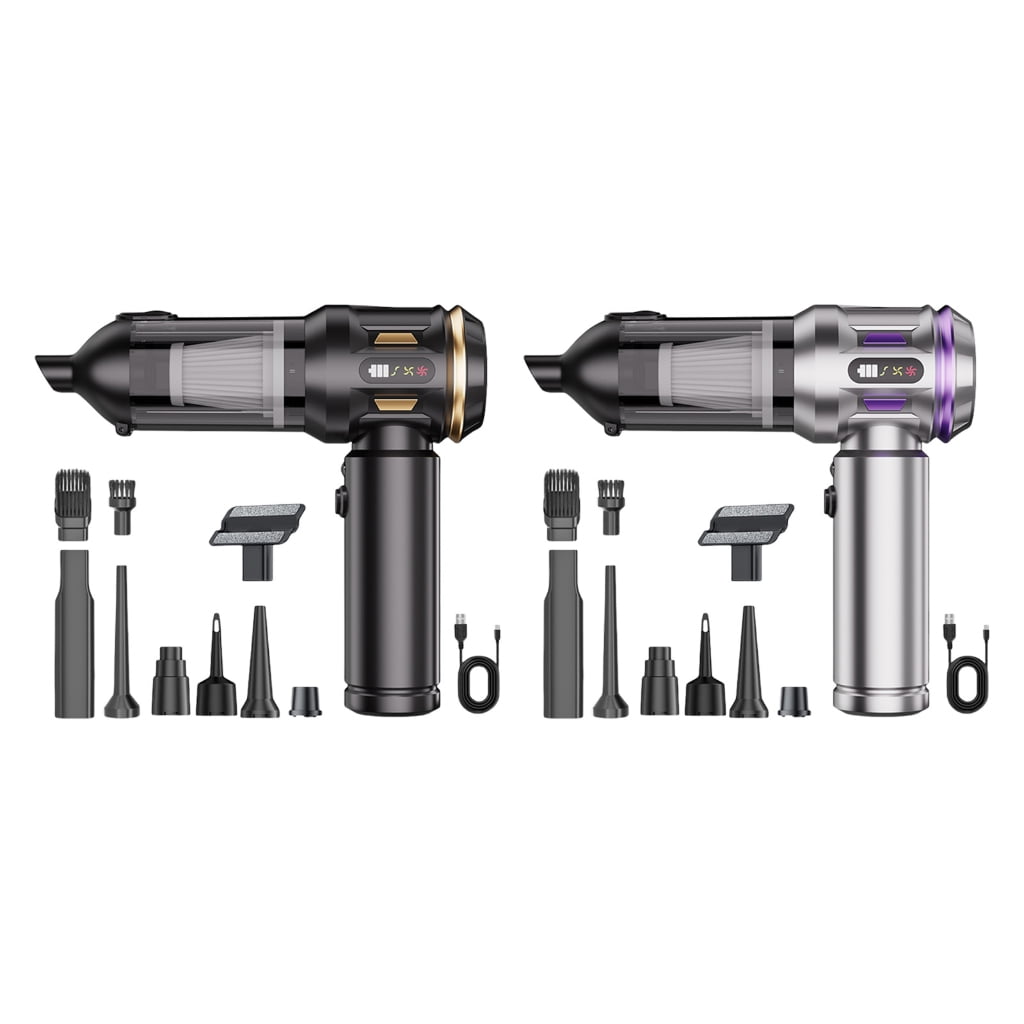 High Suction 18000Pa Car Vacuum Cleaner One Touch Dust Emptying Fast Charging