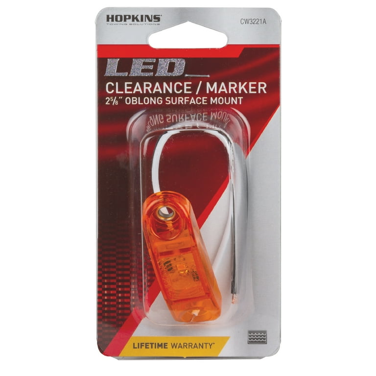 Hopkins Towing Solutions LED Mini Clearance Marker Light - Amber 