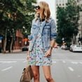 thumbnail image 4 of Honeii Cartoon Animals Print Women's Sleeveless Dress, Loose Fit Casual Dress for Women, Summer Fashion Dress, 4 of 7