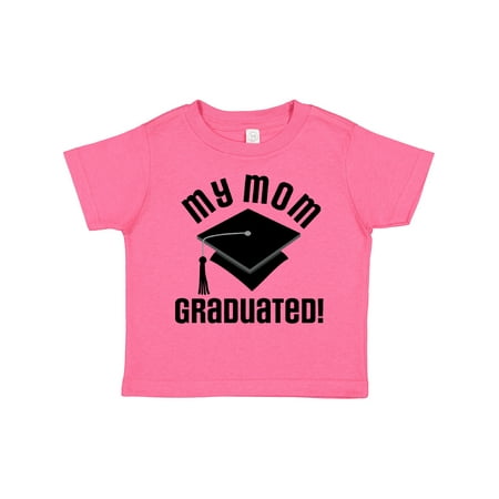 

Inktastic My Mom Graduated Gift Toddler Boy or Toddler Girl T-Shirt