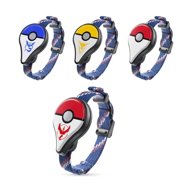 Smart Wristband Auto Catch for Pokemon Go Plus Bluetooth-compatible  Automatic Capturer Elves Bracelet Support Android and IOS Vibration version 