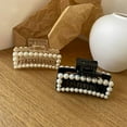 thumbnail image 4 of Pinzas para el cabello para mujeres y niñas Pinzas para el cabello con perlas grandes para cabello grueso Namotu WRJM-162, 4 of 7