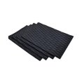 thumbnail image 5 of 4Pcs Deck Grip Mats, Non Slip Surfboard Traction Pads, EVA Foam Sheet Deck Tail Pad, Surfboard Pad, Boat Decking Sheet for Skimboard Skateboard Black, 5 of 8
