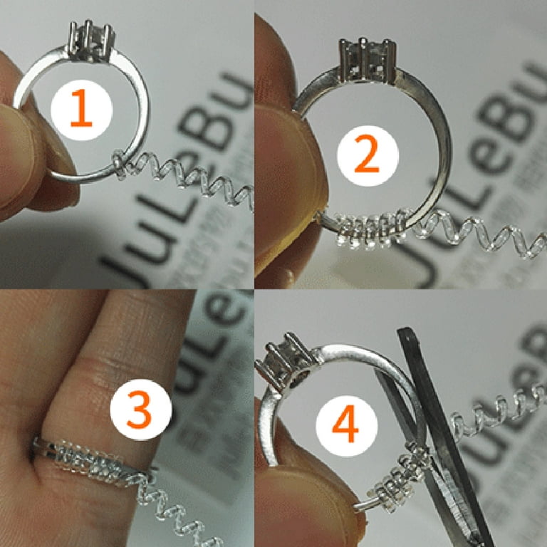 DIY Solution for Loose Ring - Ring Size Adjuster  Ring size adjuster, Ring  size, Jewelry polishing cloth