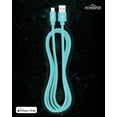 thumbnail image 3 of Liquipel Powertek Glow in Dark Cable lightning - Blue, 3 of 6
