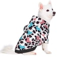 thumbnail image 2 of Xecao Heart Panda Pattern Sweatshirts Winter Pet Dog Hoodie Puppy Coat Dog Sweaters Dog Clothes with Hat Dog Clothes Costume Outfit,Small Pets Wear-Large, 2 of 7