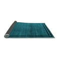 thumbnail image 2 of Ahgly Company Indoor Square Oriental Light Blue Industrial Area Rugs, 8' Square, 2 of 4