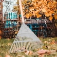 thumbnail image 4 of RXIRUCGD Horticultural Plastic 24 Tooth Rake Thickened And Cooked Rubber Agricultural Sanitation Rake Grass Sweeping And Leaf Falling Outdoor Special, 4 of 5