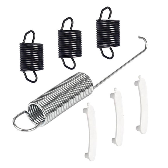 Washing Machine Suspension Spring Kit WP63907 Springs W10250667 Counterweight 285744 Tub Pad Complete Repair Set