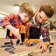 thumbnail image 4 of GRM Ensemble d'Outils pour Enfants 35 Pcs - Jeu de Simulation avec Sac à Dos de Construction, 4 of 7