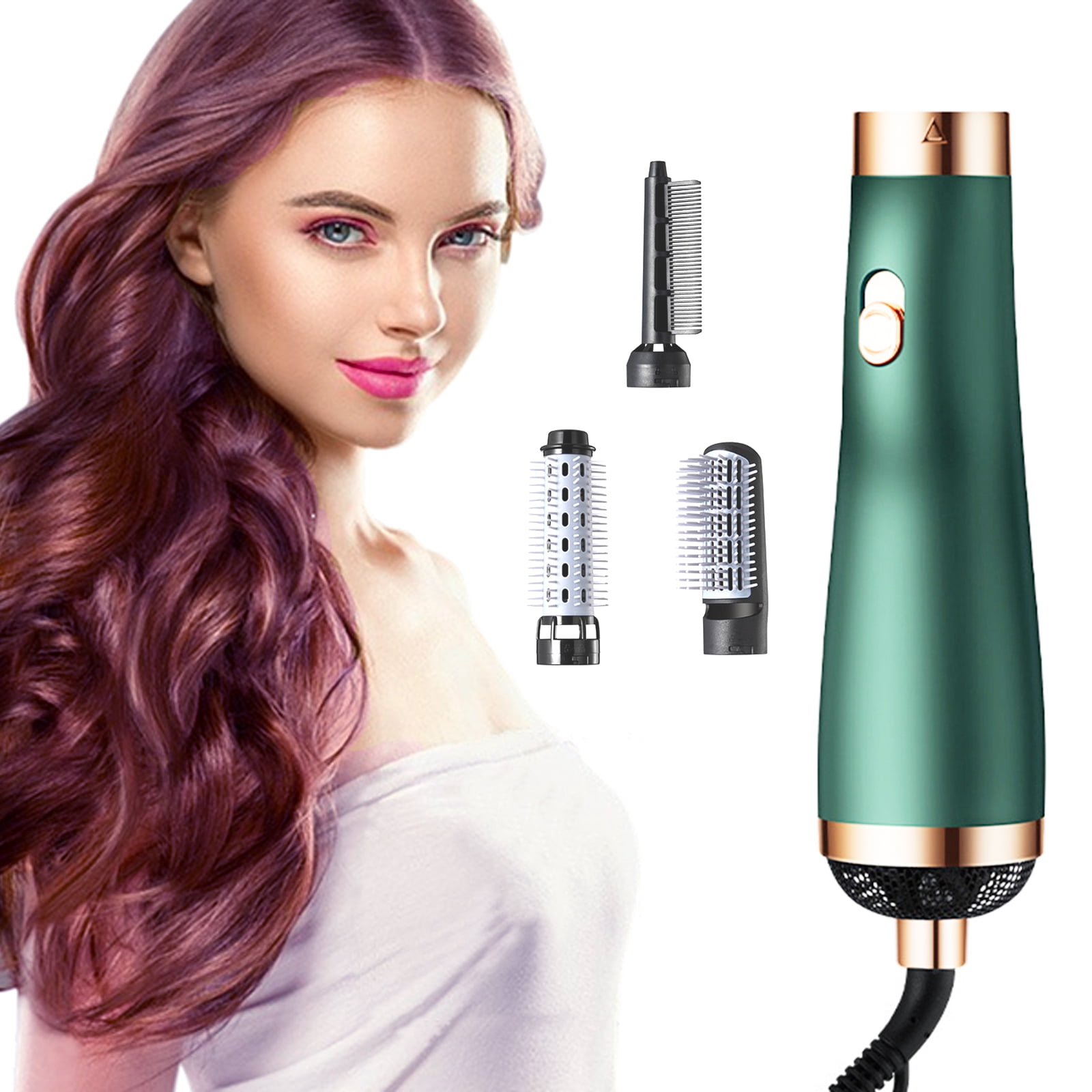 Blow Dryer Brush,4 In1Hair Dryer Brush Hair Volumizer Hot Brush, Three