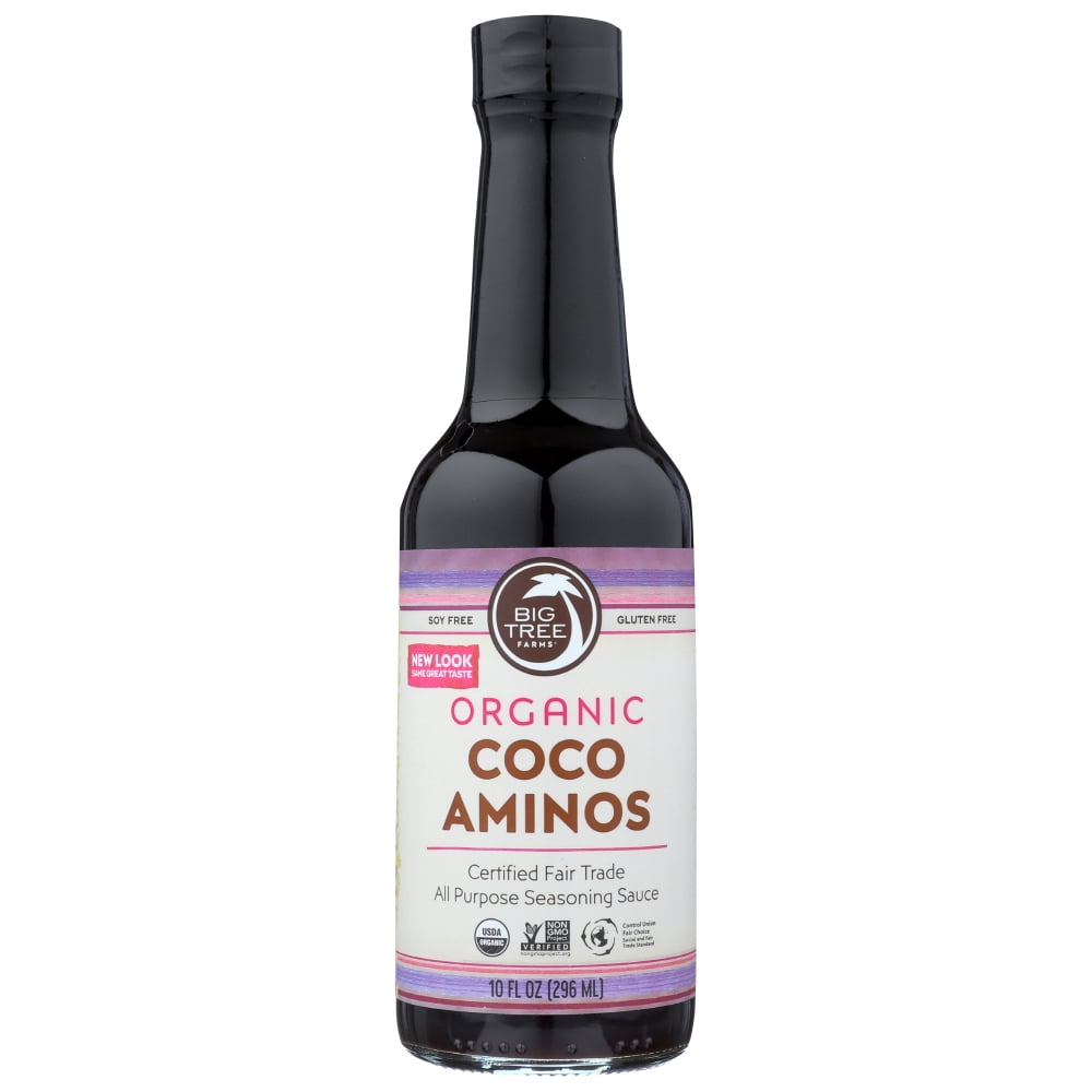 Big Tree Farms Organic Coconut Aminos, Soy Sauce Alternative, 10 Fl. Oz