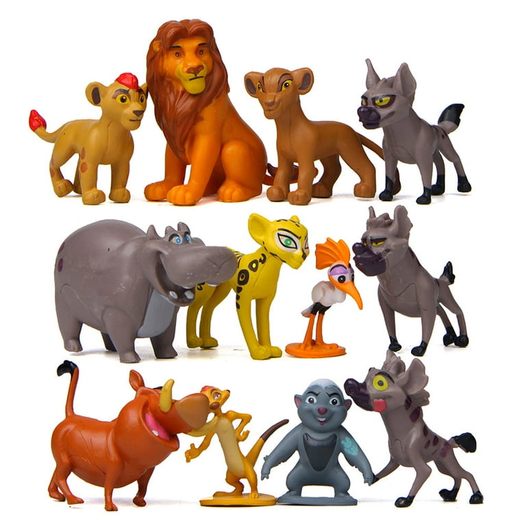 Jouet Figurine 12 Pcs Bande Dessinée Le Lion Garde Roi PVC Figurines ONO  Figurines Poupée Enfants Jouets pour Enfants Garçons : : Jeux et  Jouets