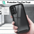 thumbnail image 4 of Cbus Wireless Back Cover Cell Phone Case for Samsung Galaxy S23 FE, Black, 4 of 7