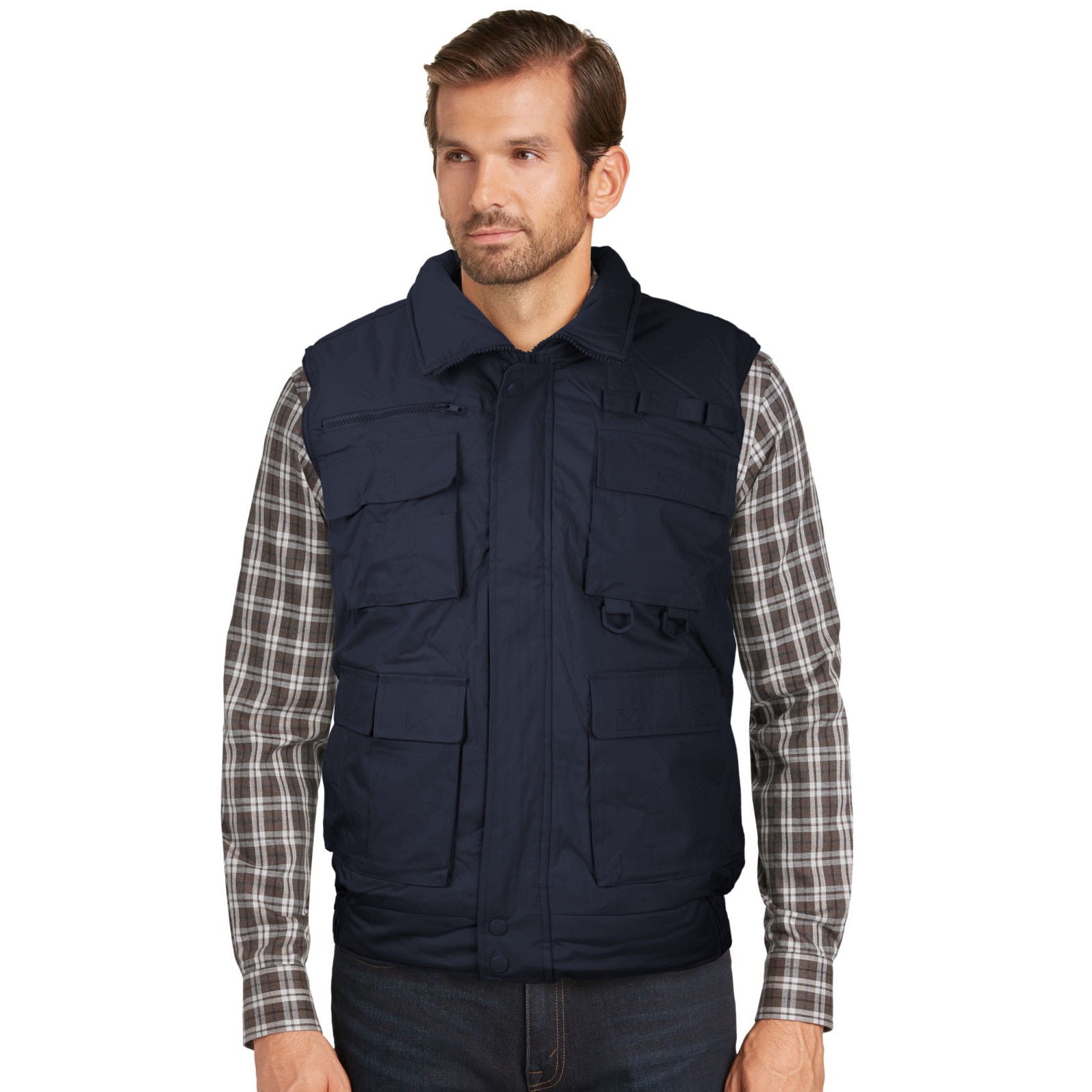 Men's Premium Multi Pocket Zip Up 