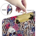 thumbnail image 3 of FMSHPON Skulls Clipboard Hardboard Wood Nursing Clip Board and Pull for Standard A4 Letter 13x9 inches, 3 of 6