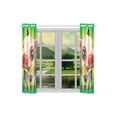 thumbnail image 3 of MKHERT Cartoon Pig Flowers Grass Window Curtains Kitchen Curtain Room Bedroom Drapes Curtains 26x39 inch, 2 Piece, 3 of 3