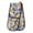 Lemons and Orange on Gingham Check, variant on Dailycode Double Sided Oven Mitt with Loop Heat Resistant Kitchen Long Potholders 7" x 35" Magnolia Floral Flowers and Leaf