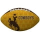 thumbnail image 2 of Football Rawlings NCAA Gridiron, talla junior, Wyoming Cowboys, 2 of 2