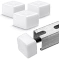 thumbnail image 1 of Tapa de extremo Strut Channel SIHAI de plástico blanco, paquete de 40 unidades, 1-5/8 pulgadas, 1 of 7